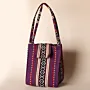 Purple Heritage Lunch Box Bag Thermal Felt Insulated - 24x22x15 cm thumbnail