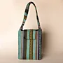 Handmade Sage Green Earth Lunch Box Bag Thermal Felt Lined