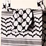 Black White Keffiyeh Lunch Box Bag Thermal Insulated - 24x22x15 cm thumbnail