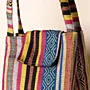 Multicolor Heritage Lunch Box Bag Thermal Felt Lined - 24x22x15 cm thumbnail