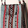 Turquoise Oasis Bedouin Lunch Box Bag Thermal Felt - 24x22x15 cm thumbnail