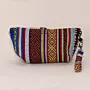 Handmade Multicolor Sadu Makeup Bag Water Resistant Lining