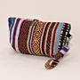 Multicolor Sadu Makeup Bag Water-Resistant Lining - 25x15x8 cm thumbnail