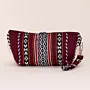 Handmade Henna Sadu Makeup Bag Water Resistant Lining