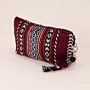 Handmade Henna Sadu Makeup Bag Water Resistant Lining - 25x15x8 cm thumbnail