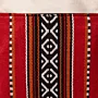 Crimson Festive Square Cross Bag 25x25 Canvas Handmade - 25x25 cm thumbnail