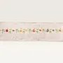 Meadow Blossom Linen Embroidered Table Runner 35x150 cm Handmade thumbnail