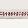 Tribal Geo Heavy Embroidered Linen Table Runner 35x150 cm thumbnail