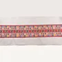 Mosaic Blossom Heavy Embroidered Linen Table Runner 35x150 thumbnail