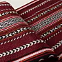 Deep Mahogany Bedouin Table Runner 35x200 cm Woven Handmade thumbnail