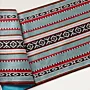 Slate Coral Bedouin Table Runner 35x200 Woven Handmade Minimal thumbnail