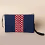 Indigo Crimson Keffiyeh Denim Petra Cross Bag Multi - 30x25x8 cm thumbnail