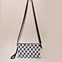 Classic Keffiyeh Petra Cross Bag Multi Pocket Denim - 30x25x8 cm thumbnail