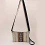 Creamy Sadu Accent Petra Cross Bag Multi Pocket Handmade - 30x25x8 cm thumbnail