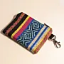 Festival Vibes Small Wallet Keychain 13x9 Multi Pocket - 13x9 cm thumbnail