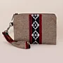 Sand Diamond Large Wallet Keychain 11x15 cm Multi Pocket Handmade