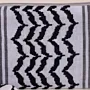 Monochrome Wave Textured Large Wallet Keychain 11x15 - 11x15 cm thumbnail