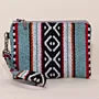 Turquoise Oasis Bedouin Large Wallet Keychain 11x15 Handmade
