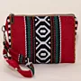 Crimson Valley Large Wallet Keychain 11x15 cm Multi Pocket Handmade
