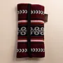 Maroon Organizer Pencil Case & Glasses Holder Handmade - 22x7x4 cm thumbnail