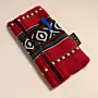 Crimson Festive Heritage Pencil Case & Glasses Holder - 22x7x4 cm thumbnail
