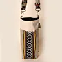 Sand Water Bottle Carry Bag Cotton Bedouin Travel - 18x10x6 cm thumbnail