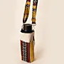 Saffron Water Bottle Carry Bag Cotton Bedouin Travel - 18x10x6 cm thumbnail