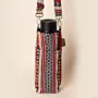 Scarlet Heritage Water Bottle Bag Cotton Handmade Travel - 18x10x6 cm thumbnail