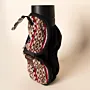 Maroon Waist Water Bottle Holder Bag Cotton Travel - 20x12x6 cm thumbnail