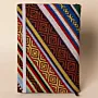 Desert Sunset Mosaic A5 Notebook Cover Fabric Handmade Removable
