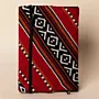 Scarlet Ridge Geometric A5 Notebook Cover Fabric Handmade