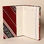 Crimson Horizon Diagonal A5 Notebook Cover Fabric - 16x23x2 cm thumbnail