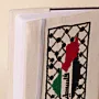 Palestine Map Embroidered A5 Notebook Cover Handmade DMC - 16x23x2 cm thumbnail