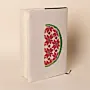 Watermelon Blossom Linen A5 Notebook Cover DMC Floral - 16x23x2 cm thumbnail