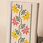 Meadow Garland Embroidered A5 Notebook Cover Handmade DMC - 16x23x2 cm thumbnail