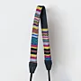 Multicolor Camera Strap Bedouin Textile Leather Padded - 5x15x2 cm thumbnail