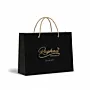 Black Gift Box with Bag Card and Inner Wrapping (4 Pcs)