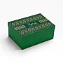 Green Gift Box with Bag Card and Inner Wrapping (4 Pcs)