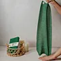 Organic Cotton Back Exfoliating Cloth Shower Tool (1 Pc)