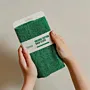 Organic Cotton Back Exfoliating Cloth Shower Tool (1 Pc)