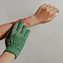 Organic Cotton Body Exfoliating Glove Shower Tool (1 Pc)