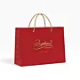 Red Gift Box with Bag Card and Luxury Inner Wrapping (4 Pcs)