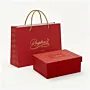 Red Gift Box with Bag Card and Luxury Inner Wrapping (4 Pcs)