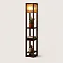 Handmade Solid Oak Wood Floor Lamp Decorative Stand 150cm