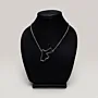 Jordan Map Pendant Necklace in 925 Sterling Silver Handmade Design