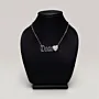 Personalized Name Necklace with Heart in 925 Sterling Silver thumbnail