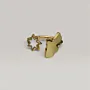 Open Star Accent Ring in 925 Sterling Silver Handmade thumbnail