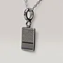 Palestine Pendant Necklace in 925 Sterling Silver Handmade Design