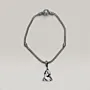 Pandora-Style Bracelet with Palestinian Woman Charm in 925 Sterling Silver thumbnail