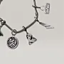 Pandora-Style Palestine Heritage Multi-Charm Bracelet in 925 Silver thumbnail